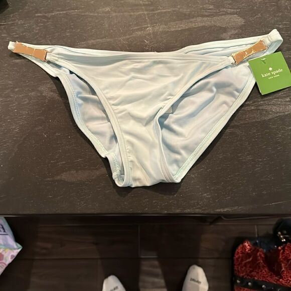 Kate Spade Blue Bikini Bottoms - Picture 1 of 6